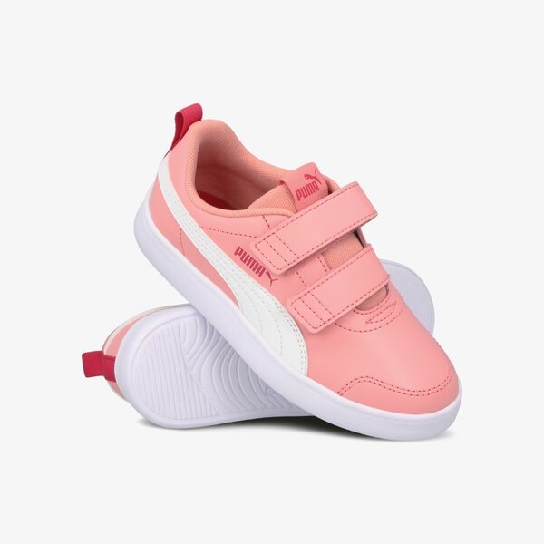 Buty dziecięce PUMA COURTFLEX V2 K 37154303 kolor różowy