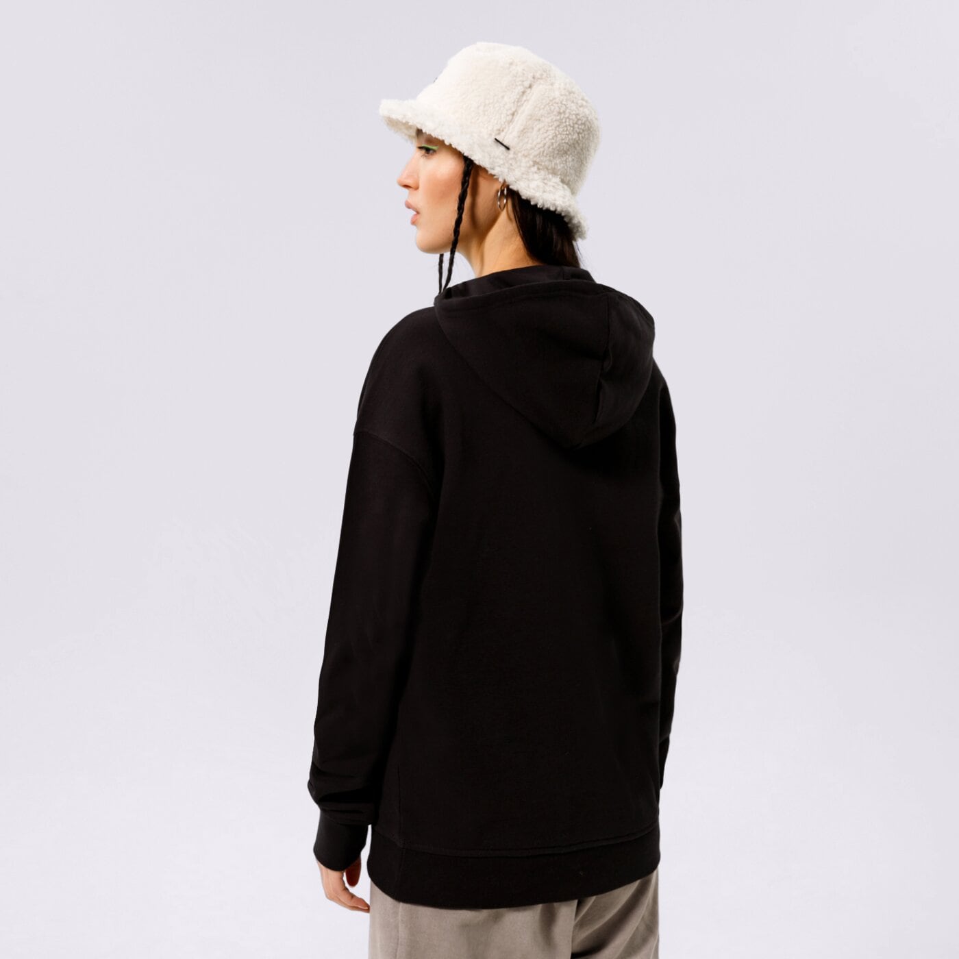 Bluza damska ADIDAS BLUZA Z KAPTUREM TRF HOODIE fm3307 kolor czarny