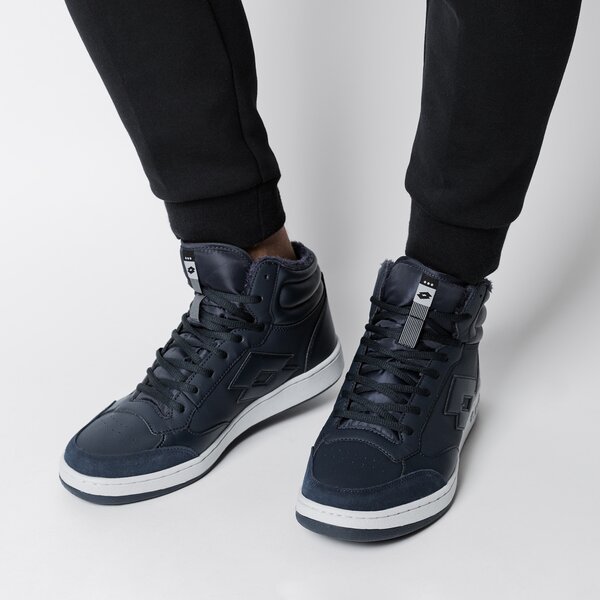 Buty sportowe męskie LOTTO BIRD MID NU t2052 kolor granatowy