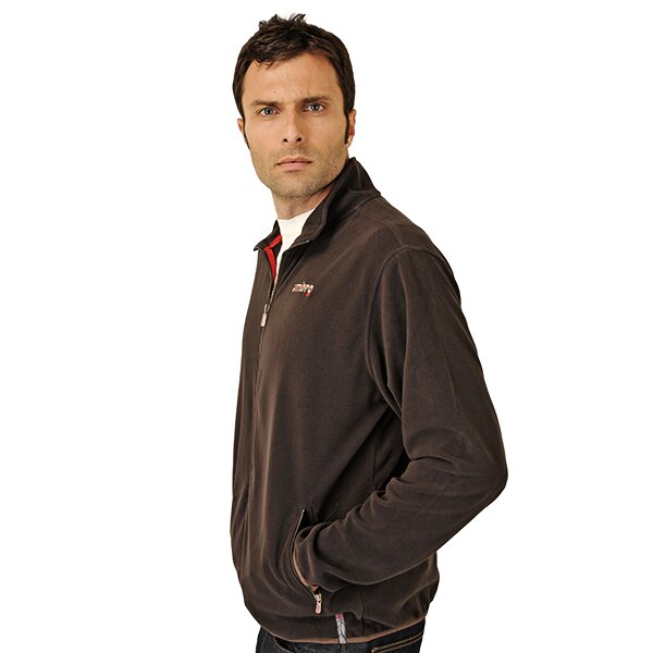 Bluza męska UMBRO POLAR IDAHO MF BROWN 1027128041 kolor brązowy