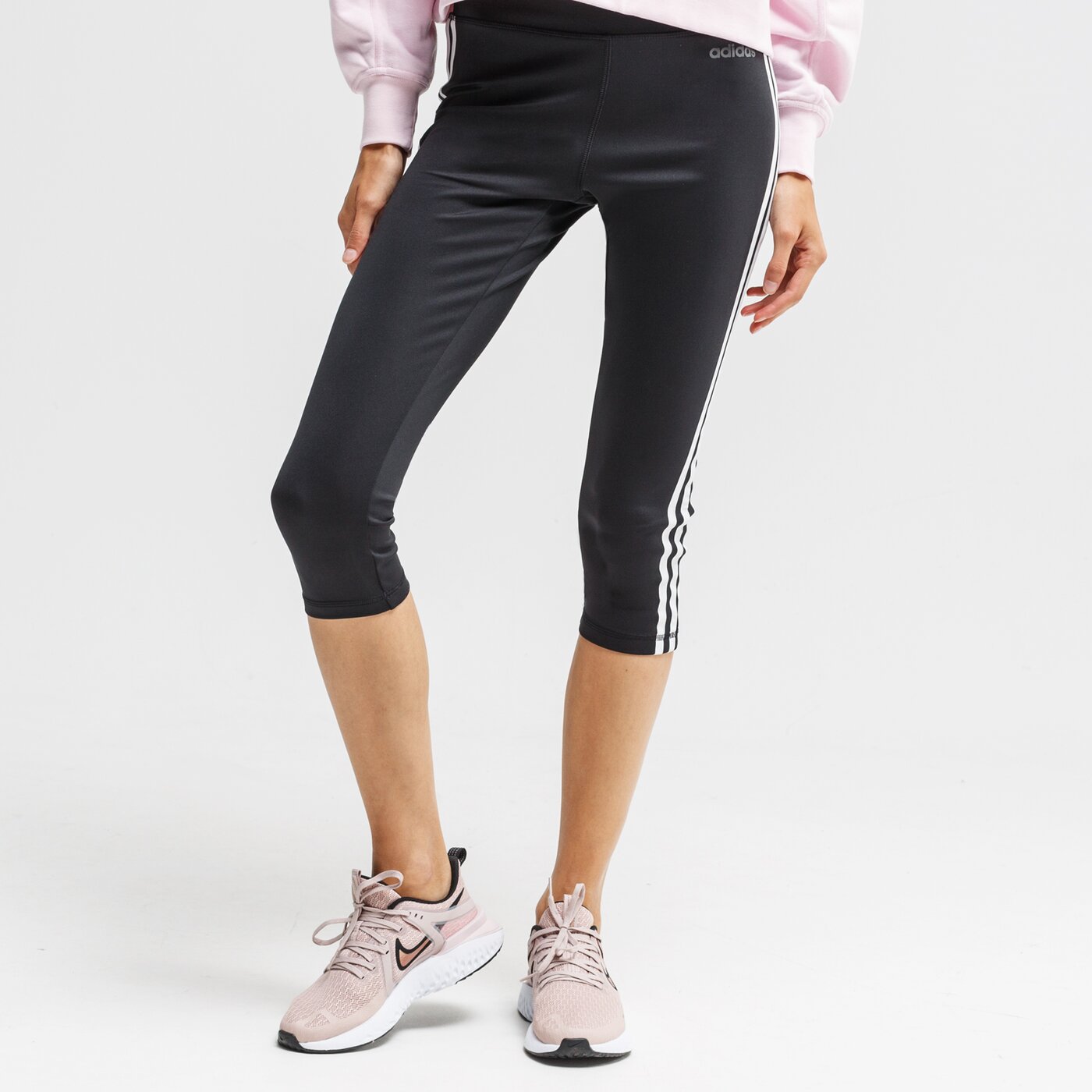 Spodnie dresowe damskie ADIDAS LEGGINGS W D2M 3S 34 TIG du2043 kolor czarny