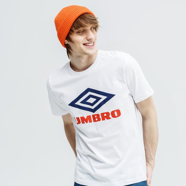 Koszulka męska UMBRO T-SHIRT LARGE LOGO 65802u-jg7 kolor biały