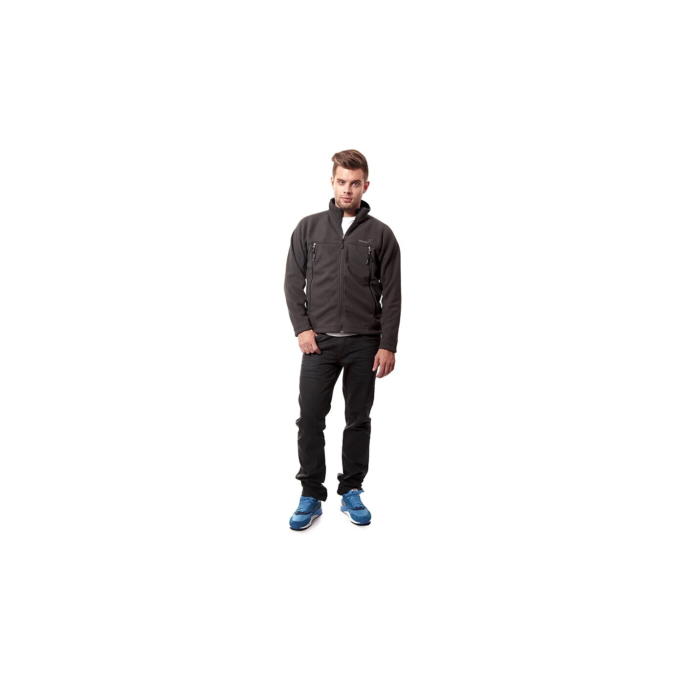Bluza męska FEEWEAR POLAR KANSAS fw34plm01001 kolor szary