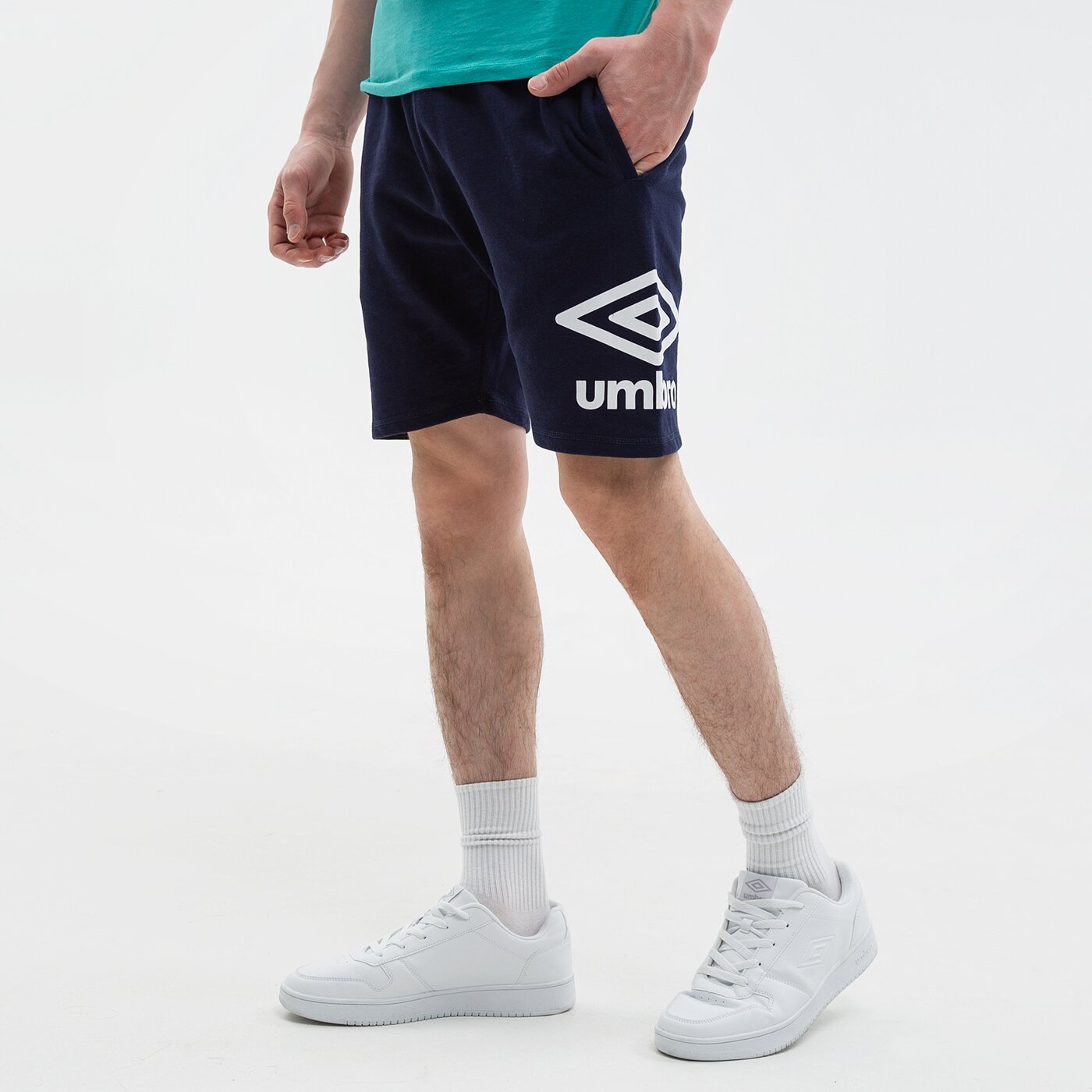 Spodenki męskie UMBRO SZORTY FW TERRACE 66065u-y70 kolor granatowy