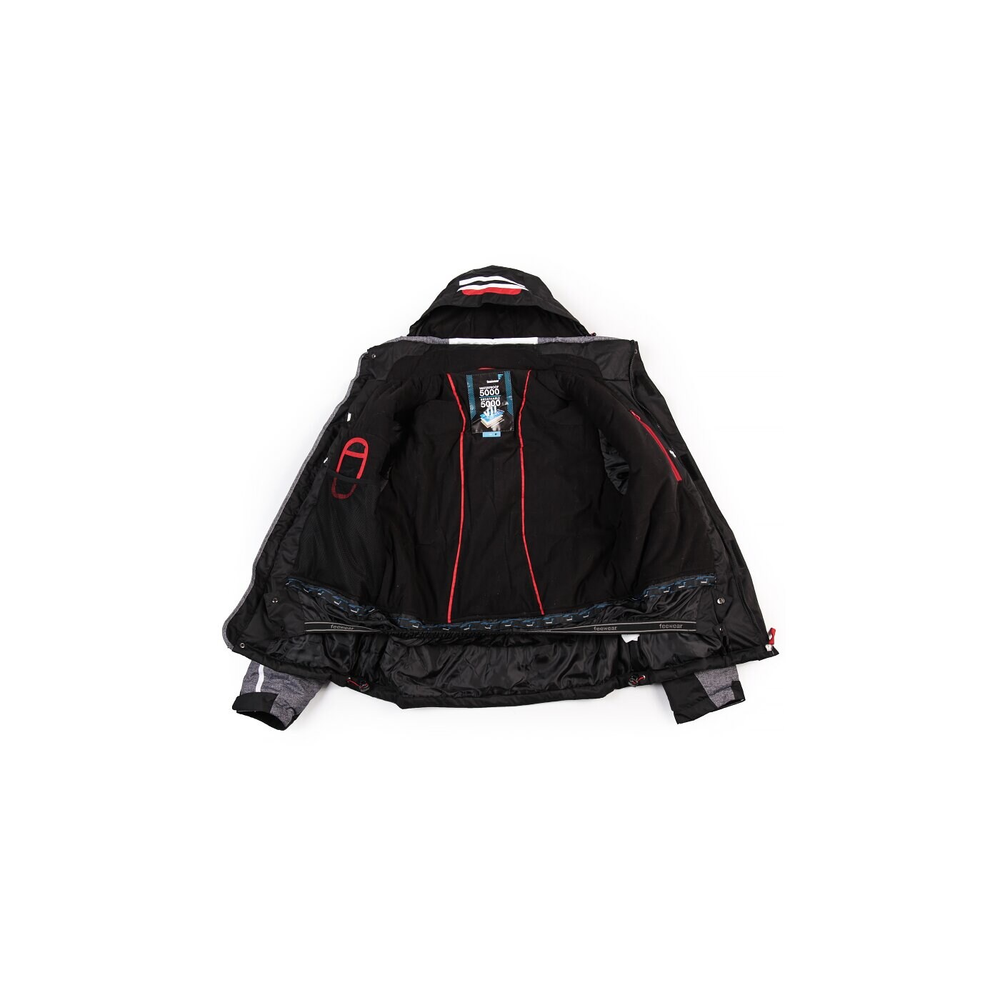 Kurtka zimowa męska FEEWEAR  KURTKA TITO fw34pkum01001 kolor multicolor