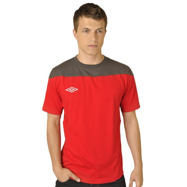 Koszulka męska UMBRO T-SHIRT F TRN CVC SS CREW TEE 60615uc2c 
