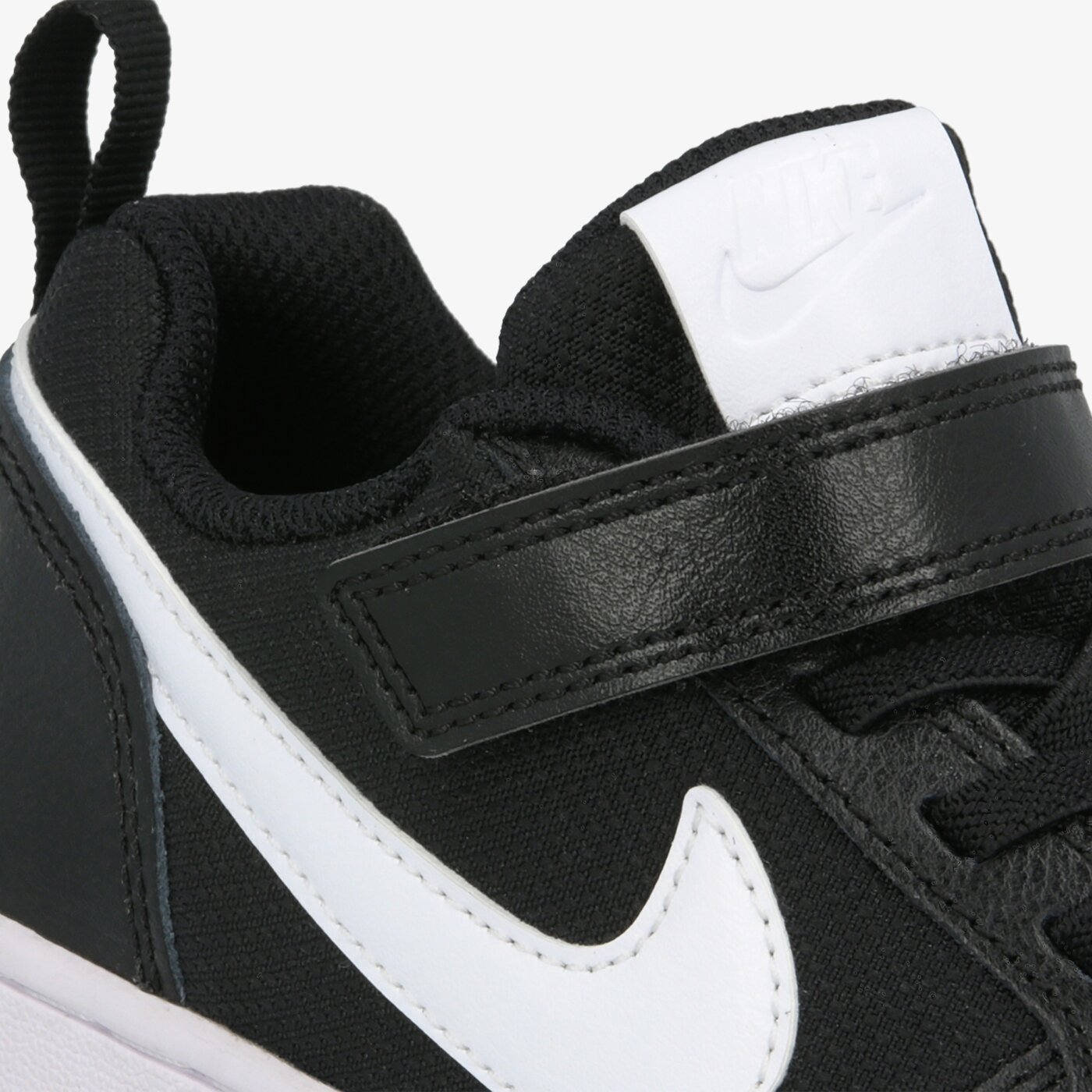 Buty dziecięce NIKE COURT BOROUGH LOW PE (PSV) cd8514-002 kolor czarny