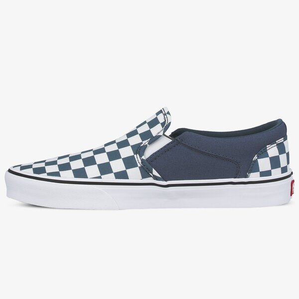 Buty sportowe męskie VANS MN ASHER CHECKERBOARD vn000seqw501 kolor niebieski