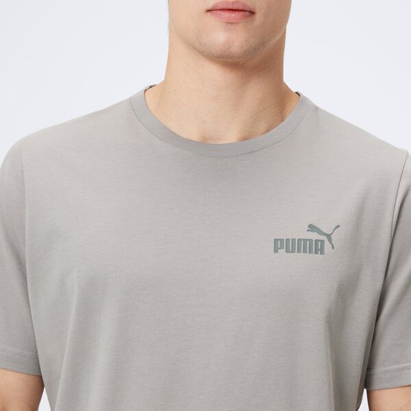 Koszulka męska PUMA T-SHIRT SS ESS SMALL LOGO TEE (S) 586669 60 kolor szary