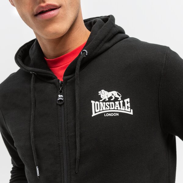 Bluza męska LONSDALE BLUZA BORWICK 1170271000 kolor czarny
