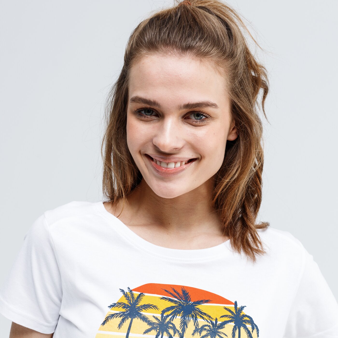 Koszulka damska UP8 T-SHIRT SCAL up120tsd21001 kolor biały