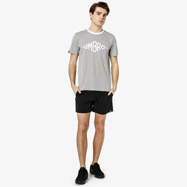 Koszulka męska UMBRO T-SHIRT SS GRAPHIC 65380u-263 kolor szary