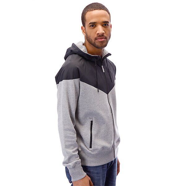 Bluza męska NIKE BLUZA   WINDRUNNER FZ HOODY 510139067 kolor szary