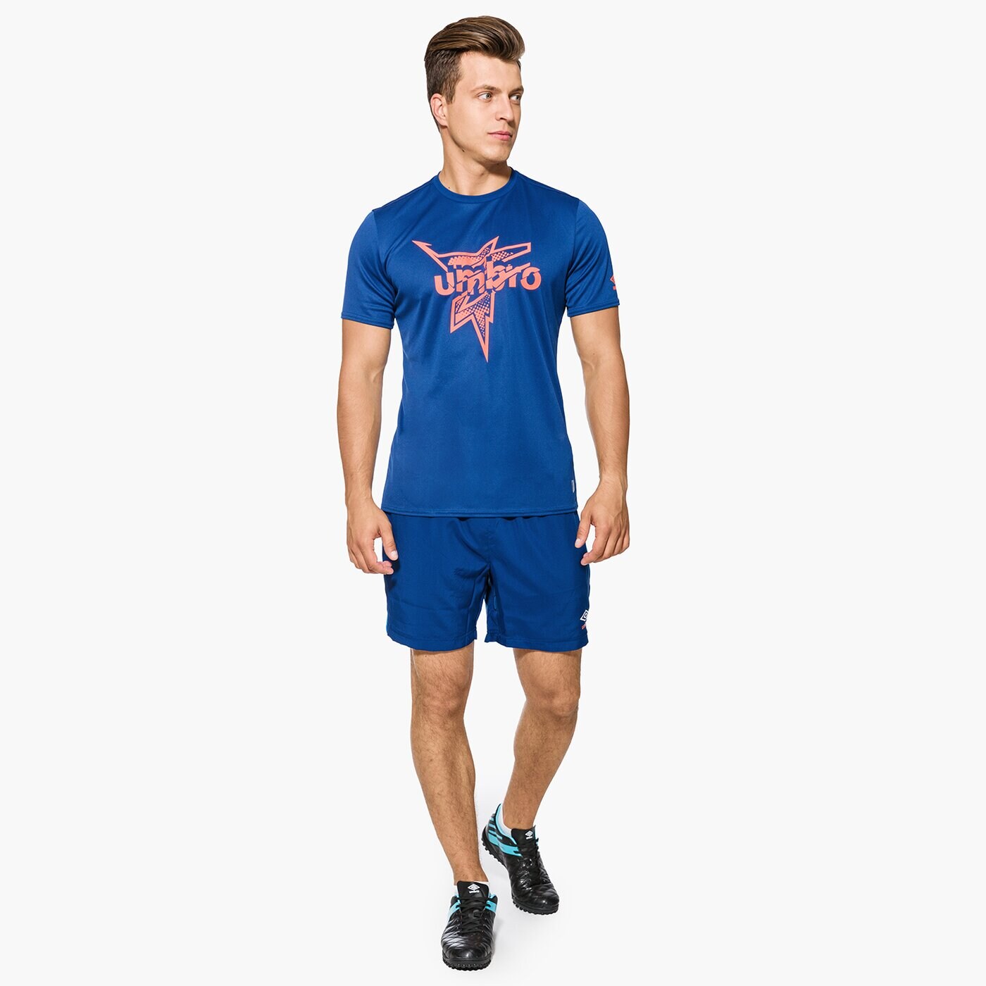 Spodenki męskie UMBRO SZORTY WOVEN SHORT 64558uezv kolor granatowy