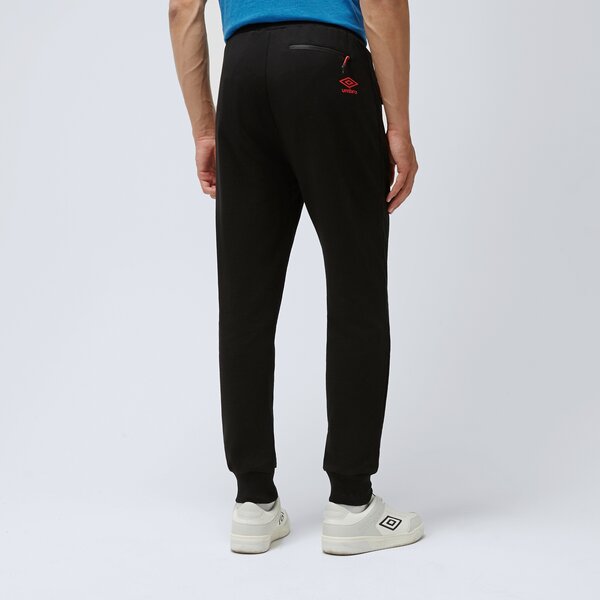 Spodnie dresowe męskie UMBRO SPODNIE DAMAKO ul123spm02001 kolor czarny