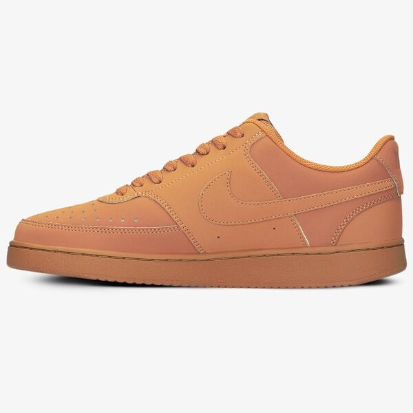 Buty sportowe męskie NIKE COURT VISION LOW cd5463-200 kolor brązowy