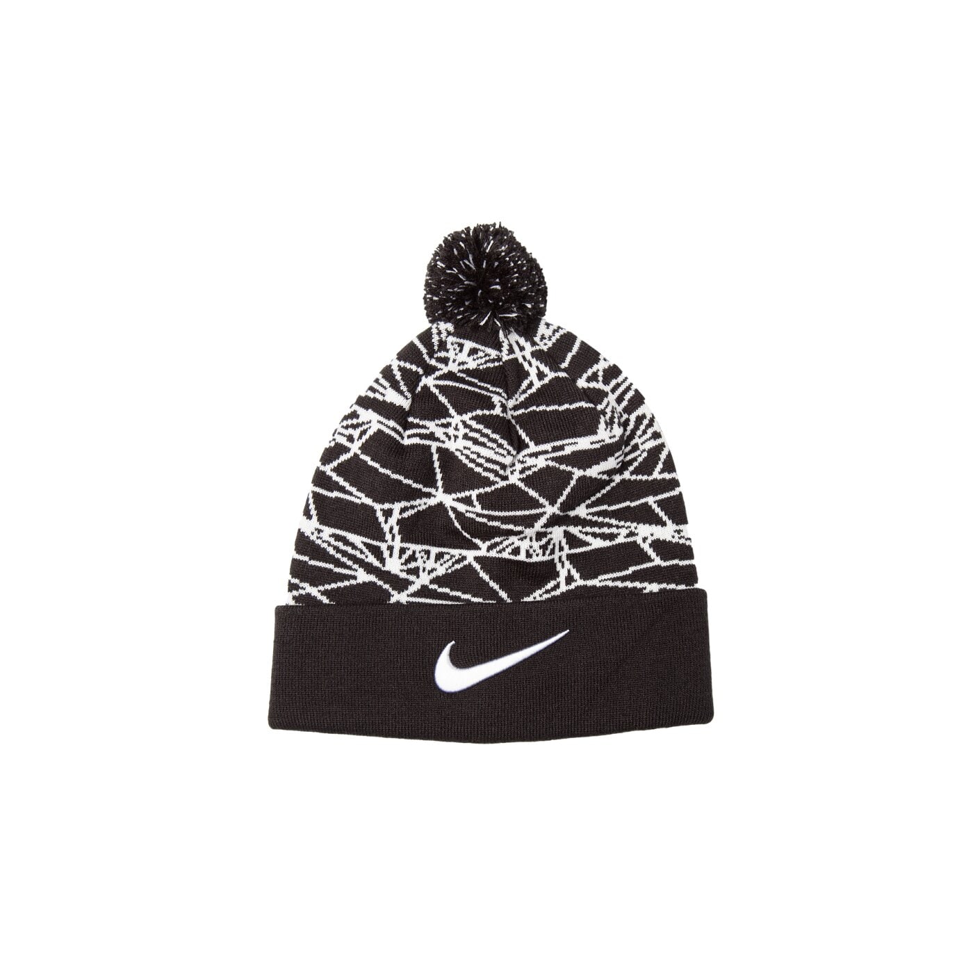 Czapka zimowa damska NIKE CZAPKA NSW WINTERIZE POM BEANIE 717116010 kolor czarny