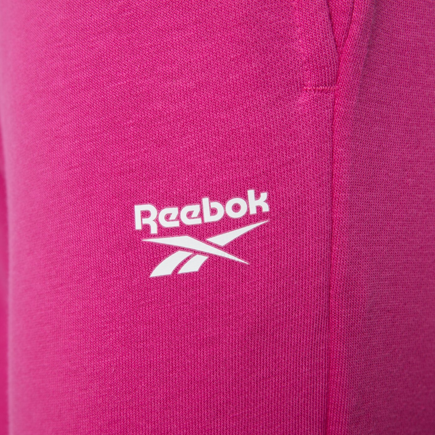 Spodnie dresowe damskie REEBOK SPODNIE RI FRENCH TERRY h54760 kolor różowy