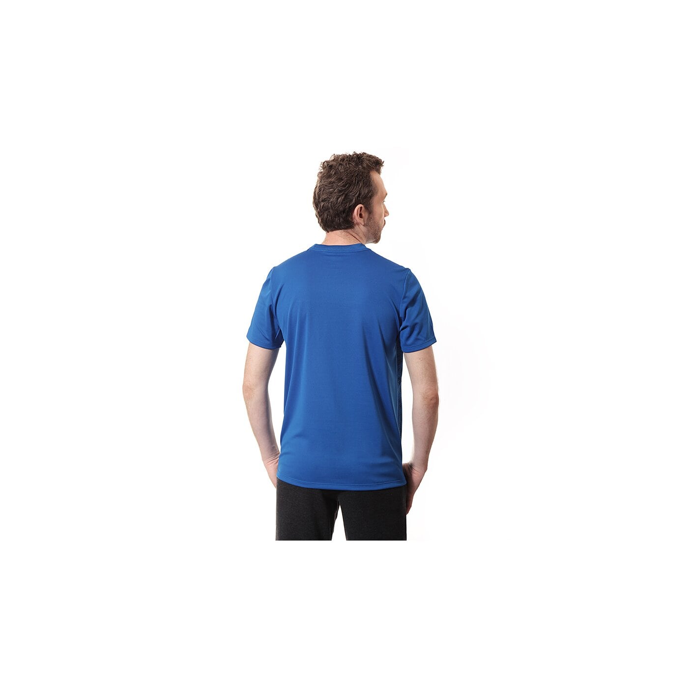 Koszulka męska UMBRO T-SHIRT TRAINING GRAPHIC POLY TEE 62572u030 kolor granatowy