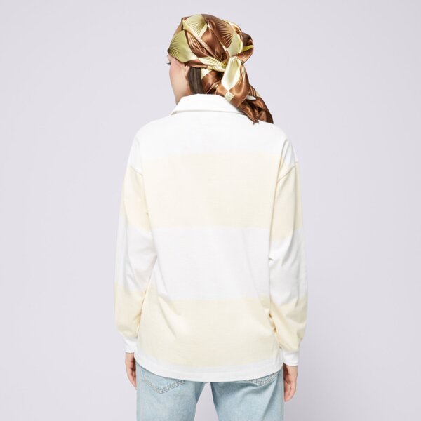 Koszulka polo damska CHAMPION POLO LONG SLEEVE POLO 117205ww001 kolor biały