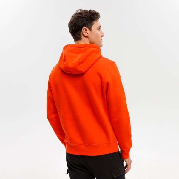 Bluza męska NIKE BLUZA Z KAPTUREM SPORTSWEAR CLUB FLEECE bv2654-891 kolor pomarańczowy