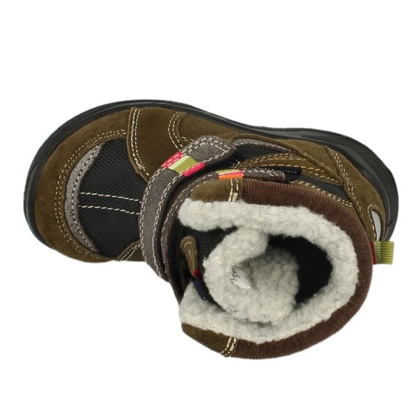Buty trekkingowe dla dzieci FEEWEAR SNOW VELCRO fwjo313004 kolor brązowy