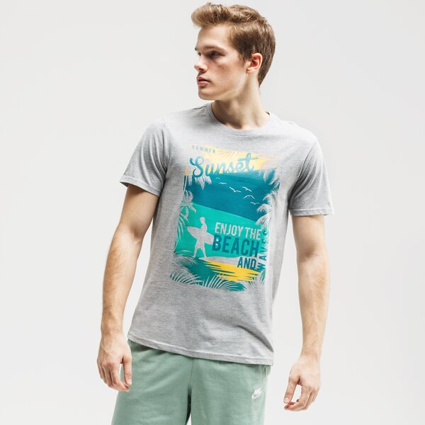 Koszulka męska UP8 T-SHIRT BATISTO up120tsm48002 kolor szary