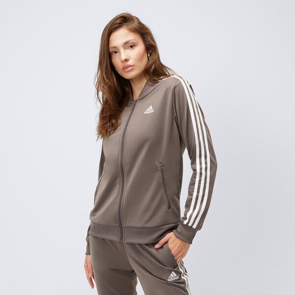 ADIDAS KOMPLET W 3S TR TS is0855 kolor brązowy