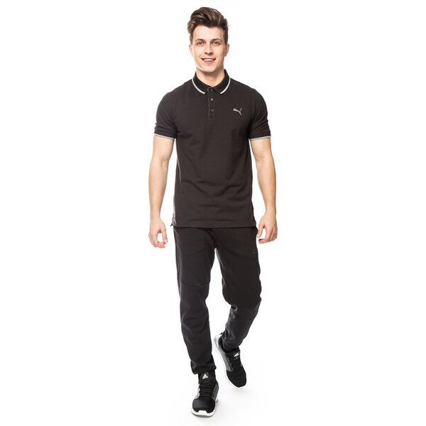 Koszulka polo męska PUMA POLO FUN DRY PIQUE 83651601 kolor czarny