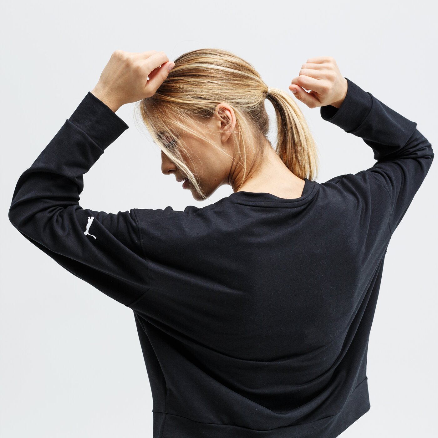 Bluza damska PUMA BLUZA MODERN SPORT CREW 58007801 kolor czarny