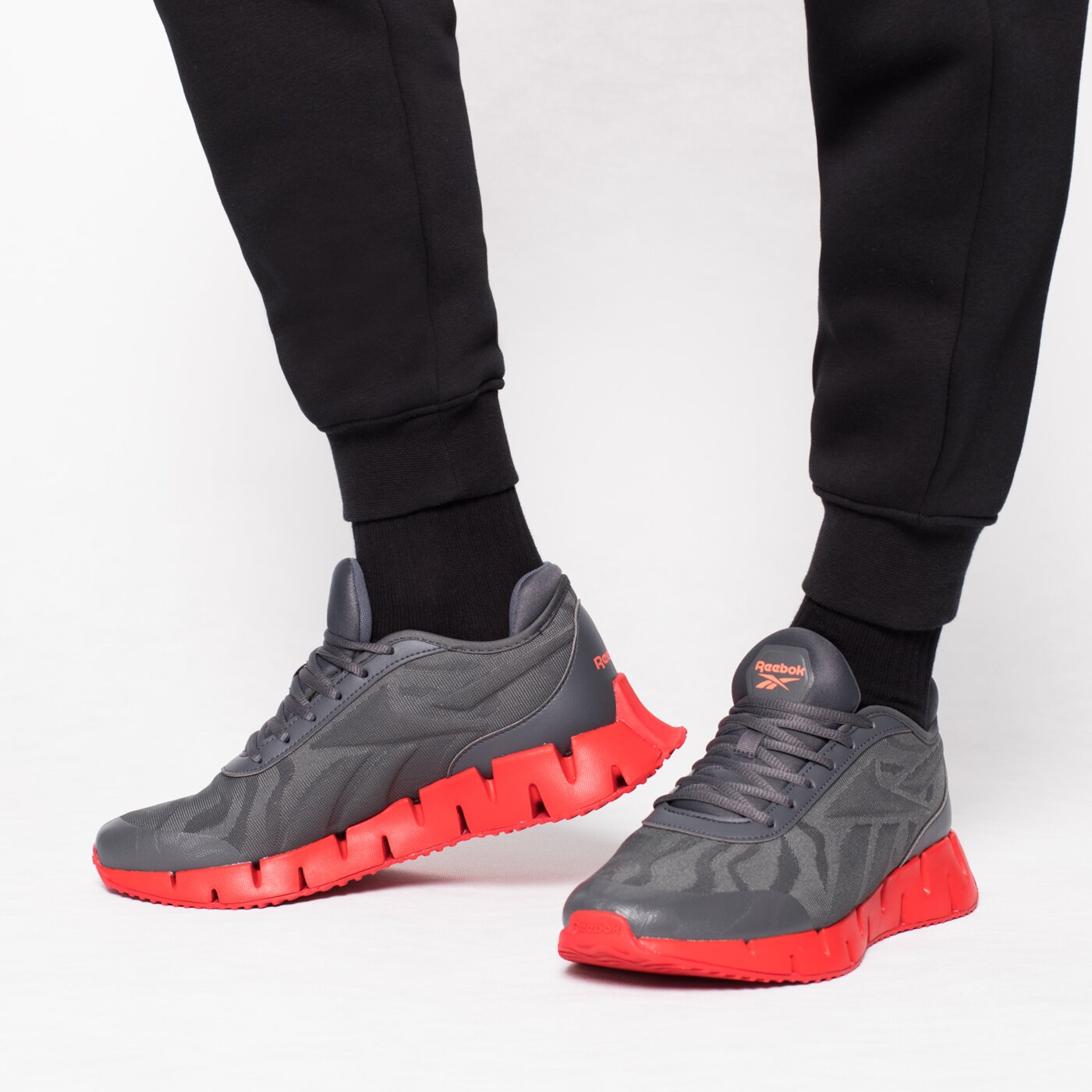 Buty do biegania męskie REEBOK ZIG DYNAMICA 3 gy1474 kolor szary