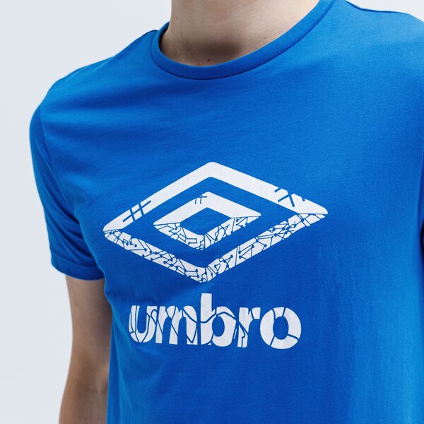 Koszulka męska UMBRO T-SHIRT ELINO ul120tsm76001 kolor niebieski
