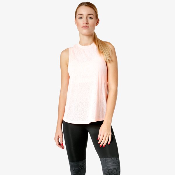 Top damski ADIDAS TANK MAGIC LOGO TANK dn9065 kolor pomarańczowy