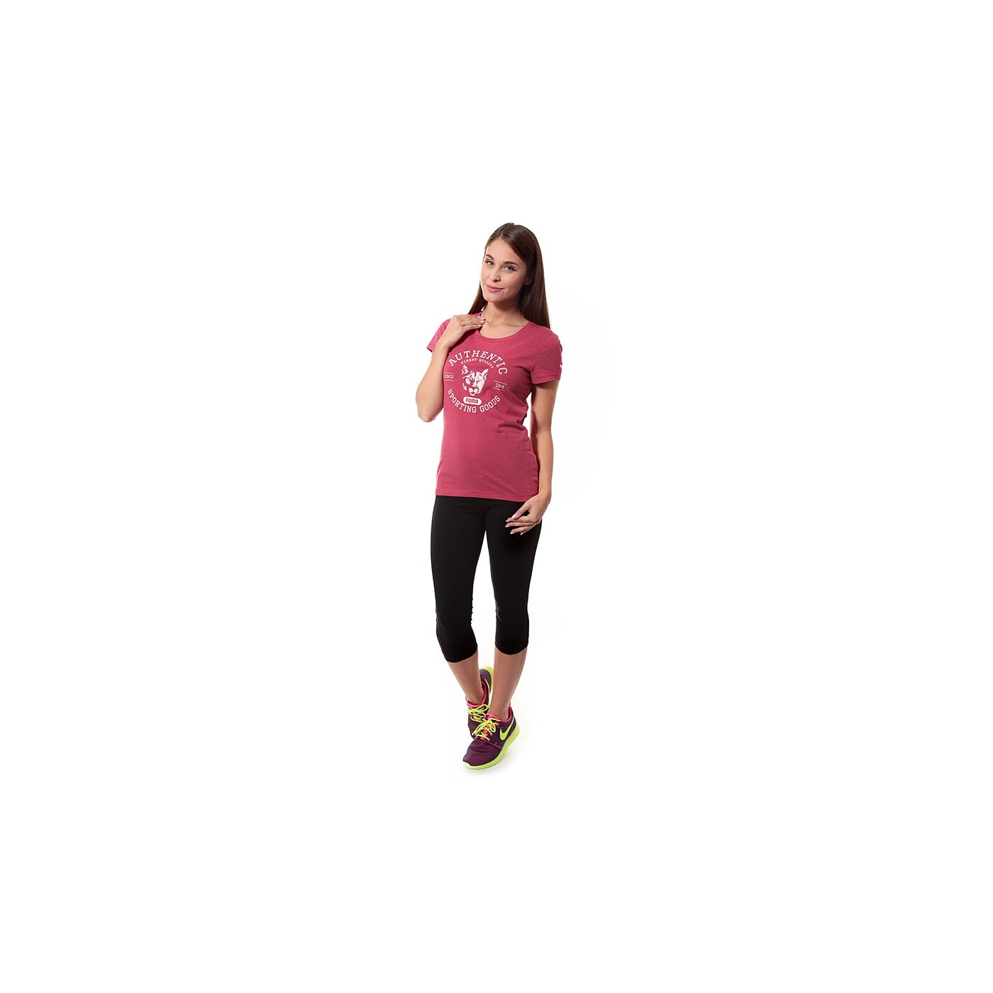 Koszulka damska PUMA T-SHIRT FUN ATHLETICS 82991210 kolor różowy