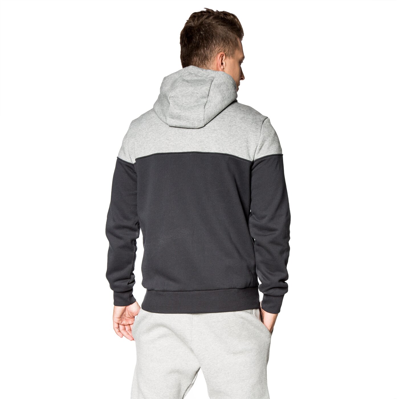 Bluza męska PUMA BLUZA ALPHA BLOCK FZ HOODY FL 83933401 kolor czarny