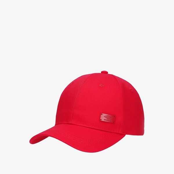 Czapka z daszkiem damska UMBRO CZAPKA CLARANOO ul322cap91003 kolor czerwony