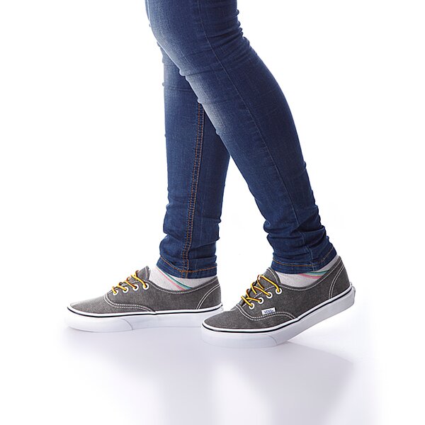 Buty sportowe damskie VANS AUTHENTIC  vscq7xvw kolor szary