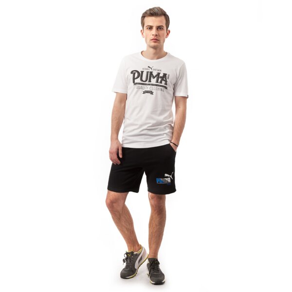 Koszulka męska PUMA T-SHIRT FONT TEE 83243002 kolor biały