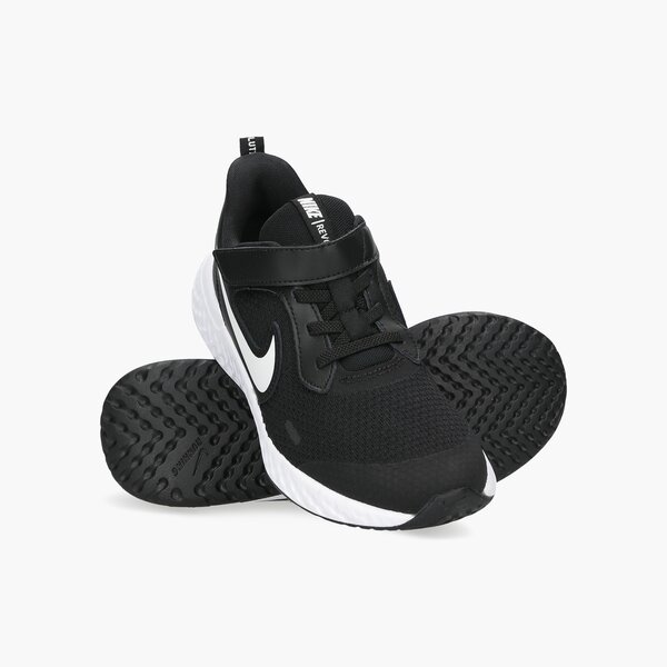 Buty do biegania dla dzieci NIKE REVOLUTION 5 bq5672-003 kolor czarny