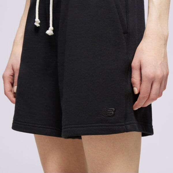 Spodenki damskie NEW BALANCE SZORTY ATHLETICS FRENCH TERRY ws41508bk kolor czarny
