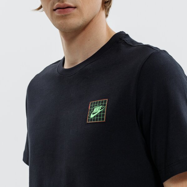 Koszulka męska NIKE T-SHIRT SS M NSW WORLDWIDE ICONS dj1376-010 kolor czarny
