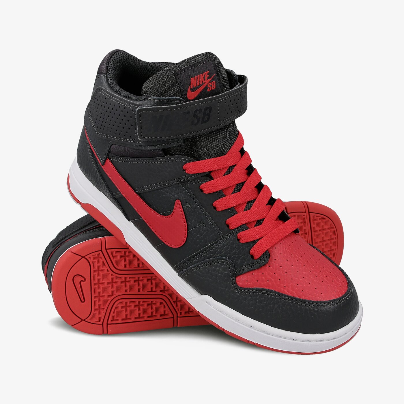 Buty dziecięce NIKE MOGAN MID 2 JR BG 645025-013 kolor czarny