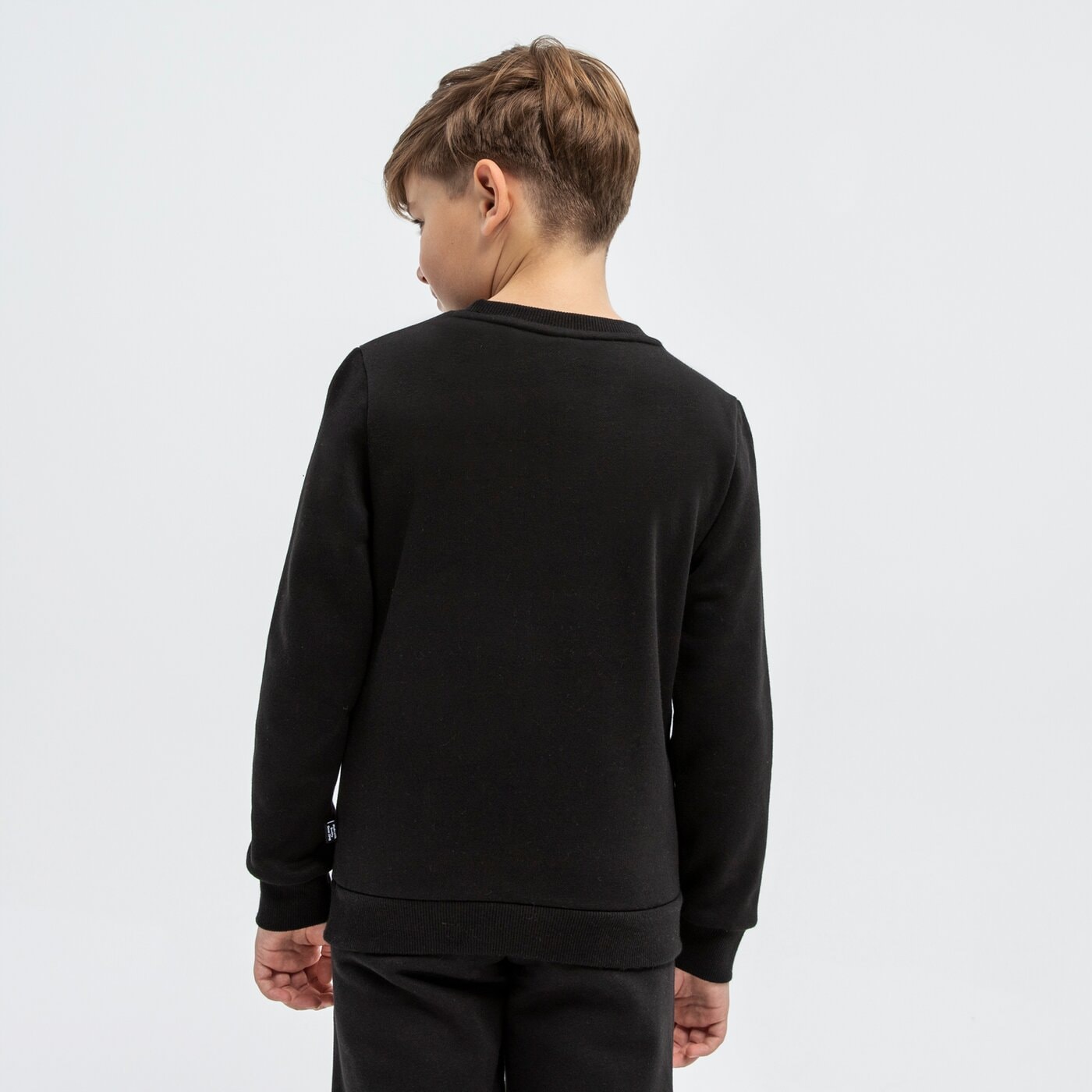 Bluza dziecięca PUMA BLUZA POWER LOGO CREW FL B 589304 51 kolor czarny