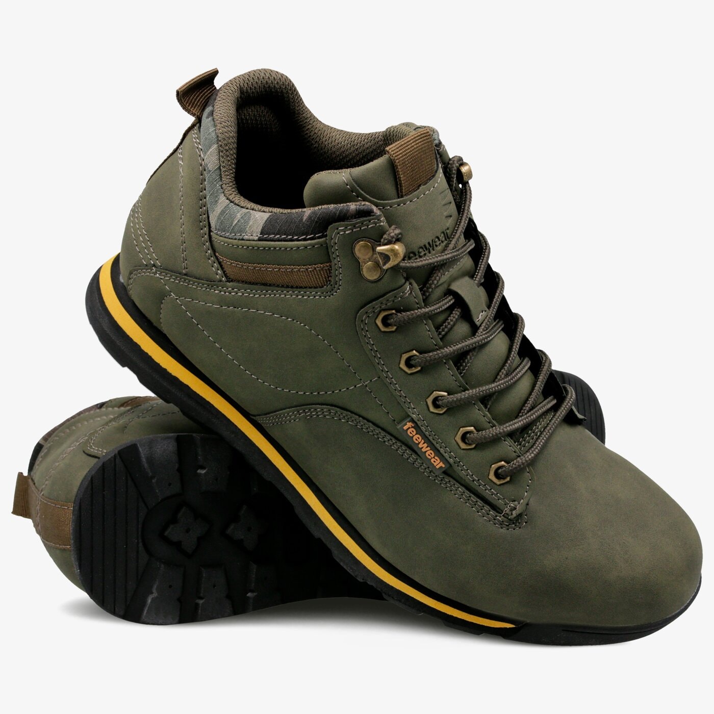 Buty outdoor męskie FEEWEAR AURON 2 fwmo218008 kolor khaki