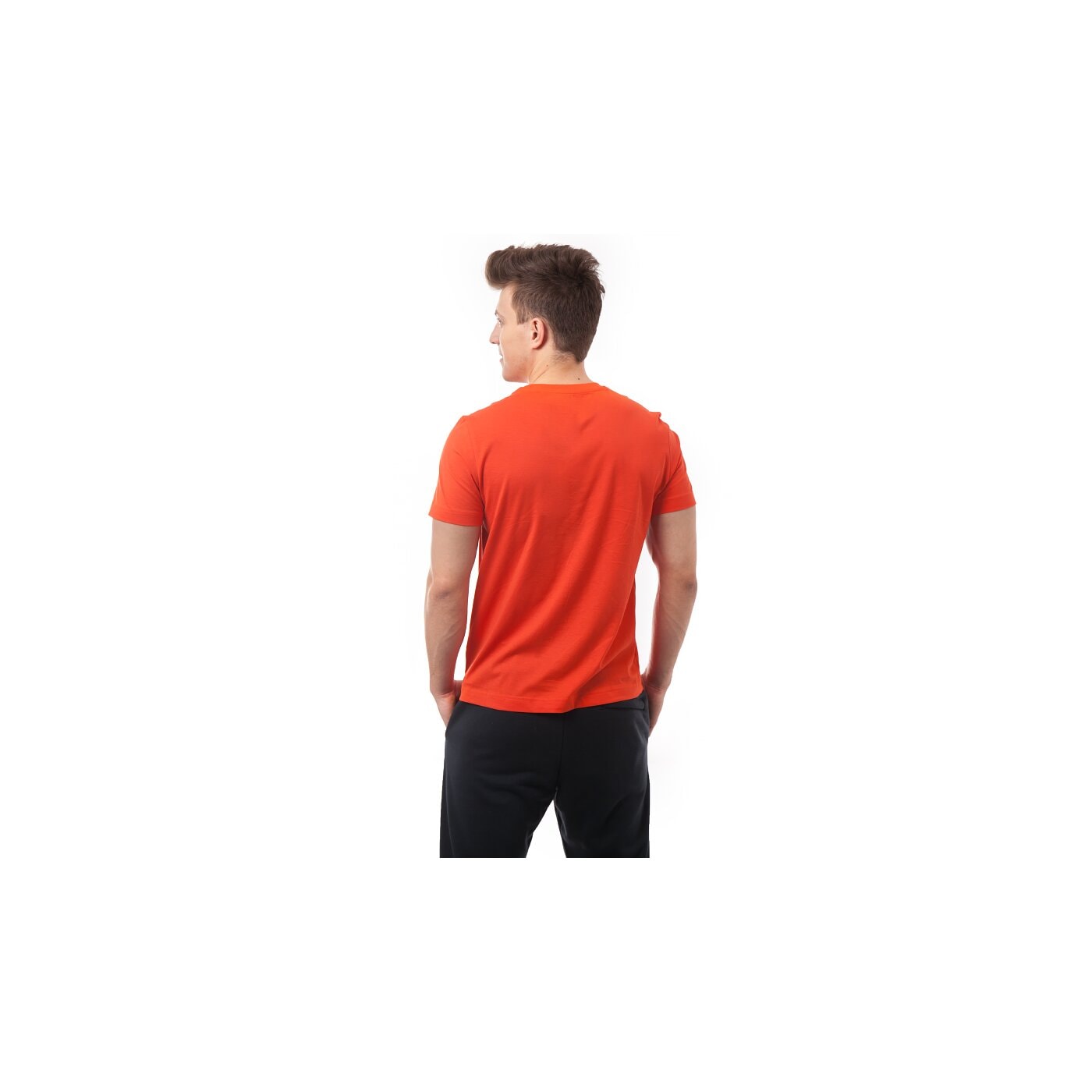 Koszulka męska LOTTO T-SHIRT BRETT BS r4612 kolor pomarańczowy
