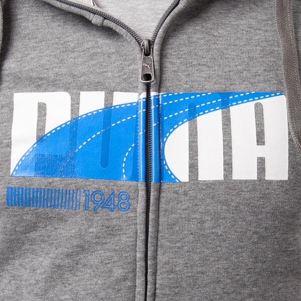Bluza męska PUMA BLUZA FUN INJ HD. SWEAT 83227503 kolor szary