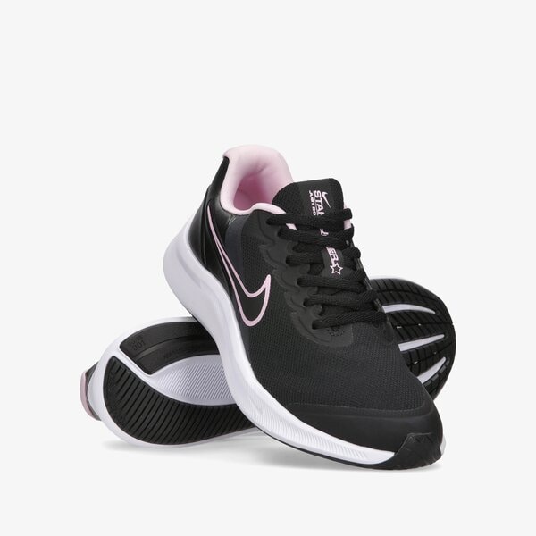 Buty do biegania dla dzieci NIKE STAR RUNNER 3 da2776-002 kolor czarny