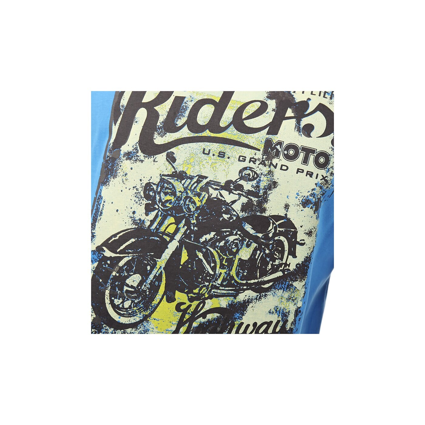 Koszulka męska FEEWEAR  T-SHIRT PEDRO fw14tsm03001 kolor niebieski