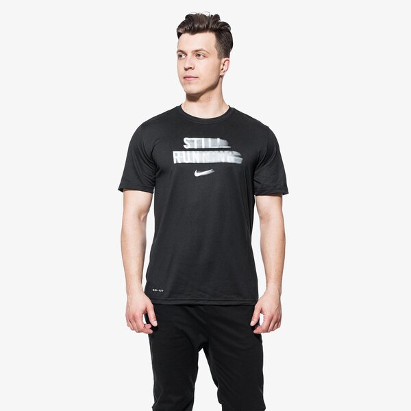 Koszulka męska NIKE T-SHIRT SS M NK DRY LGD FAST LIFE 891708-010 kolor czarny