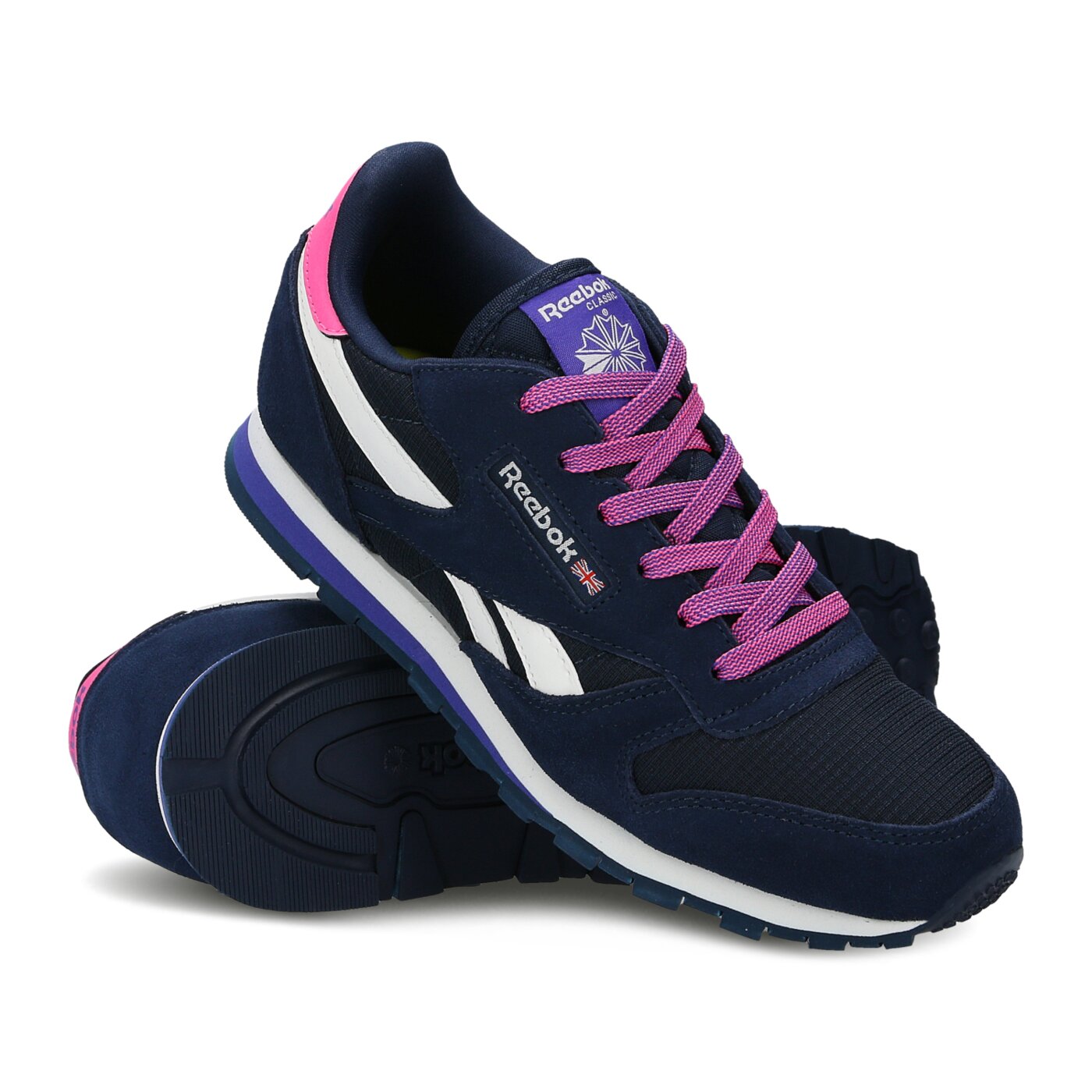 REEBOK CL LEATHER CAMP ar2041 kolor granatowy